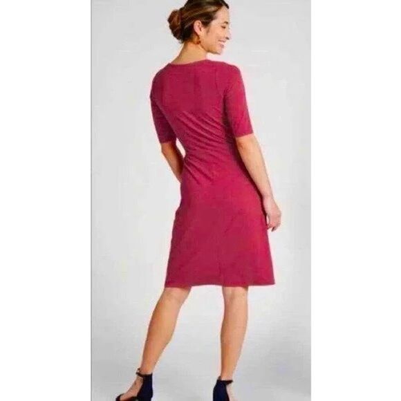 ✨Betabrand Pink Jersey Knit Sz Large Dress✨ - Picture 2 of 6